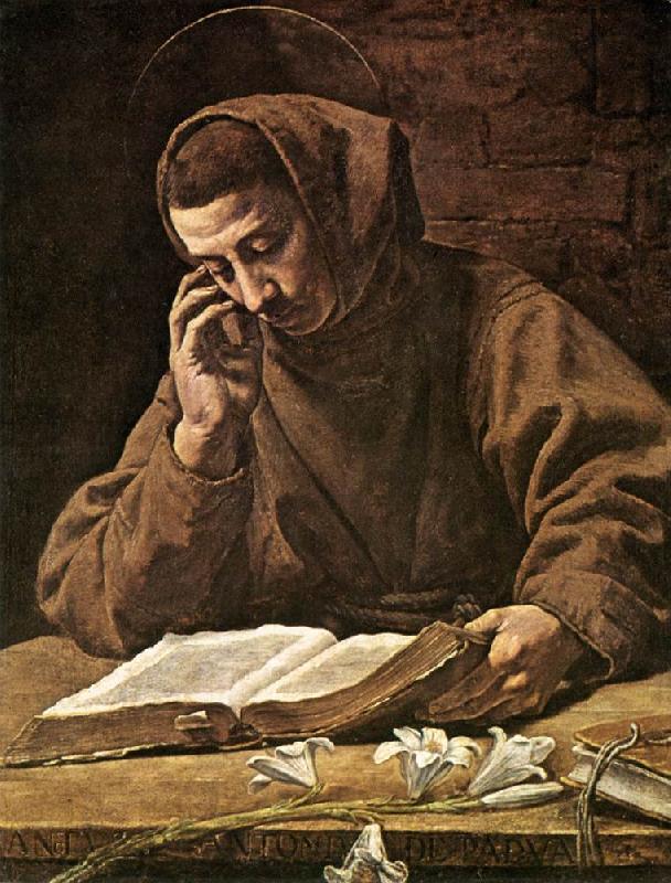 BASSETTI, Marcantonio St Antony Reading 21 Spain oil painting art